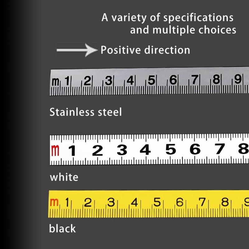 Maßband zum Stecken 10 mm breit Präzisions-Maßband Gewährleistet sichere Platzierung für Schüler & Profis