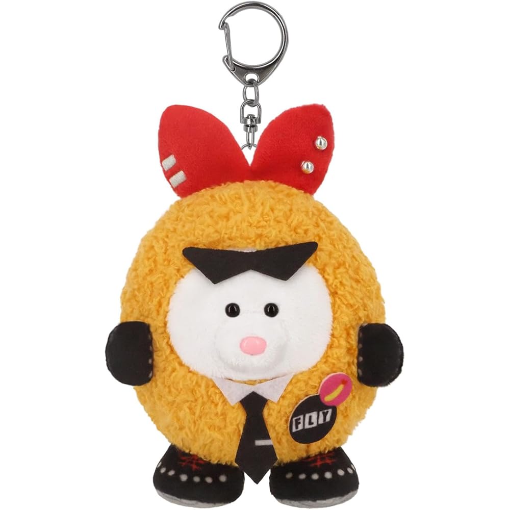 Sanei Boeki mottk PUNK FRY Plush Toy Mascot 8x6.5x12cm Soft Stuffed Animal MK05