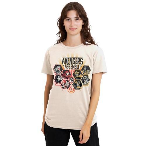 Avengers Unisex Adult Vs Villains T-Shirt