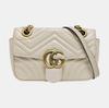 [Pre-Owned] Gucci GG Marmont Matelassé Mini Bag 'White' - Very Good #128IQDE