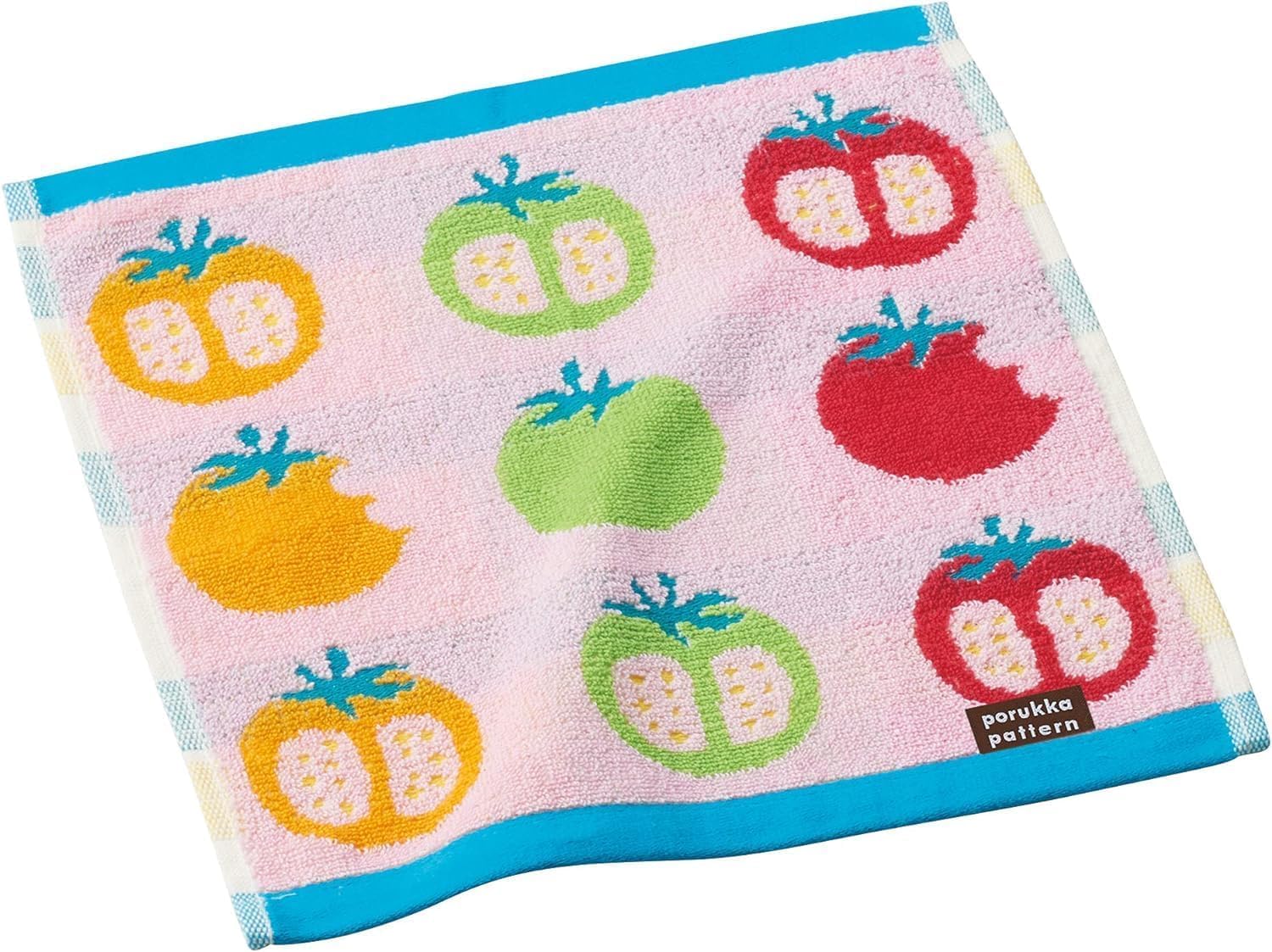 

Marushin Hand Towel Polka Pattern Tomato Pattern Made in Portugal Cotton Thick Cotton 0595009500