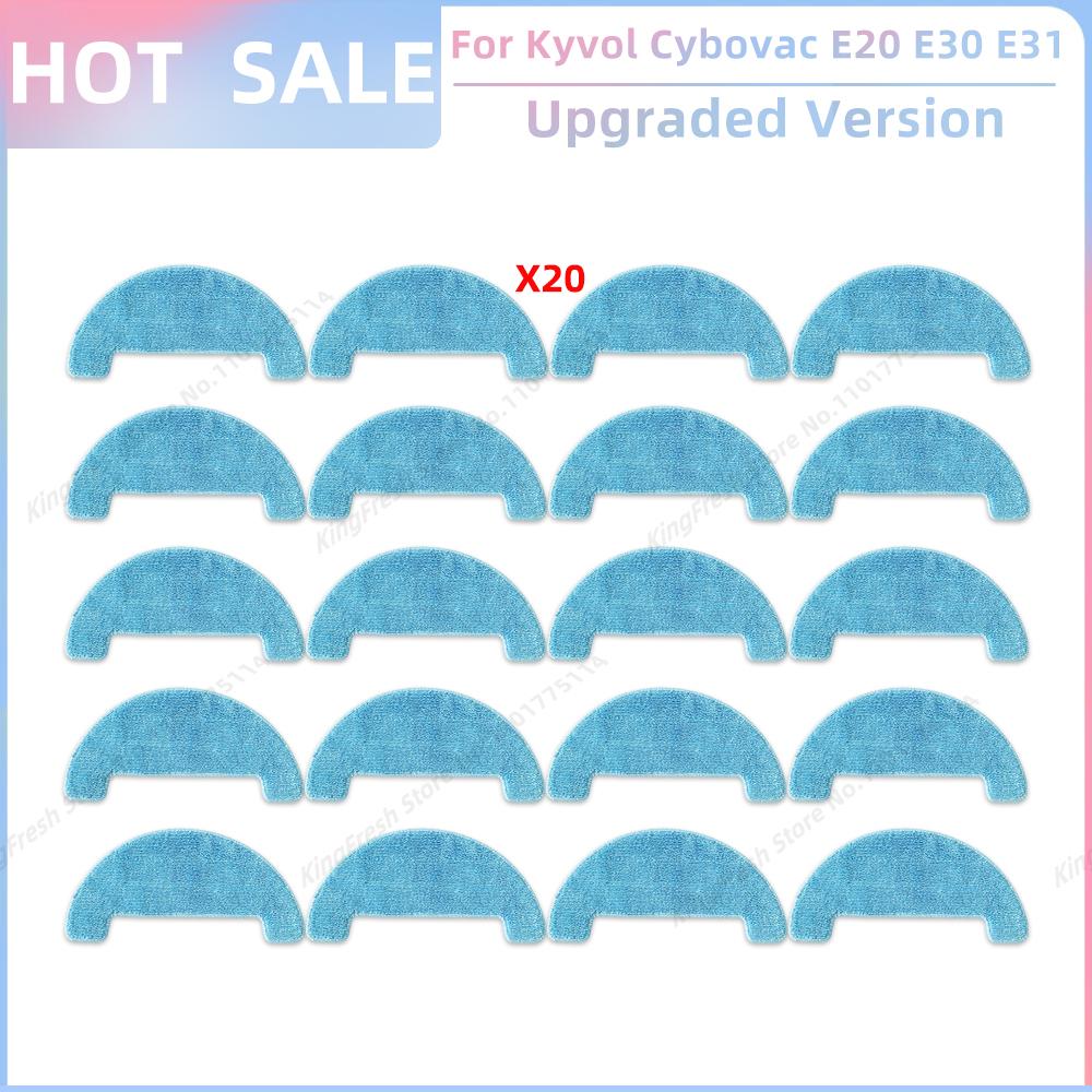 Fit For Kyvol Cybovac E20 E30 E31 Robot Vacuum Cleaner Replacement Spare Parts Main Side Brush Cover Hepa Filter Mop Cloth