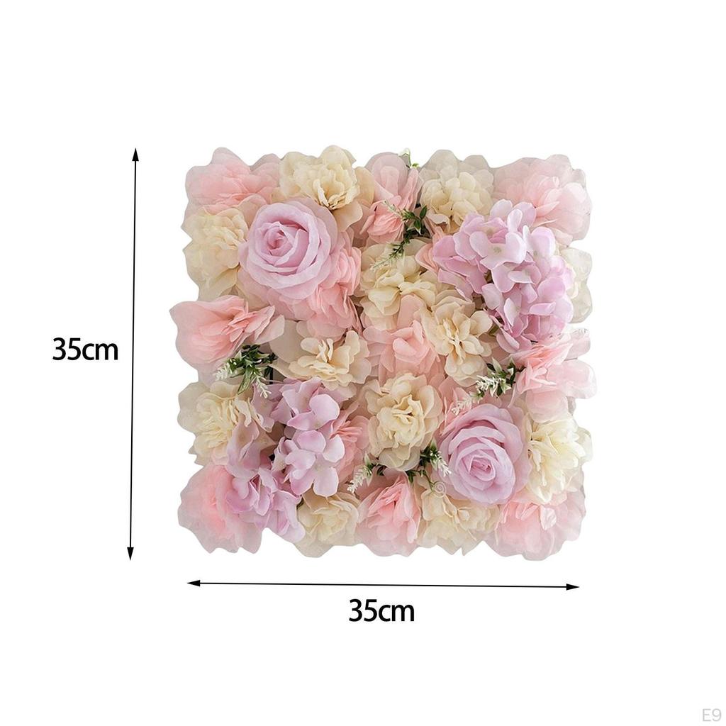 Artificial Panel Photo Background for Wedding Stage Indoor Wall Decor