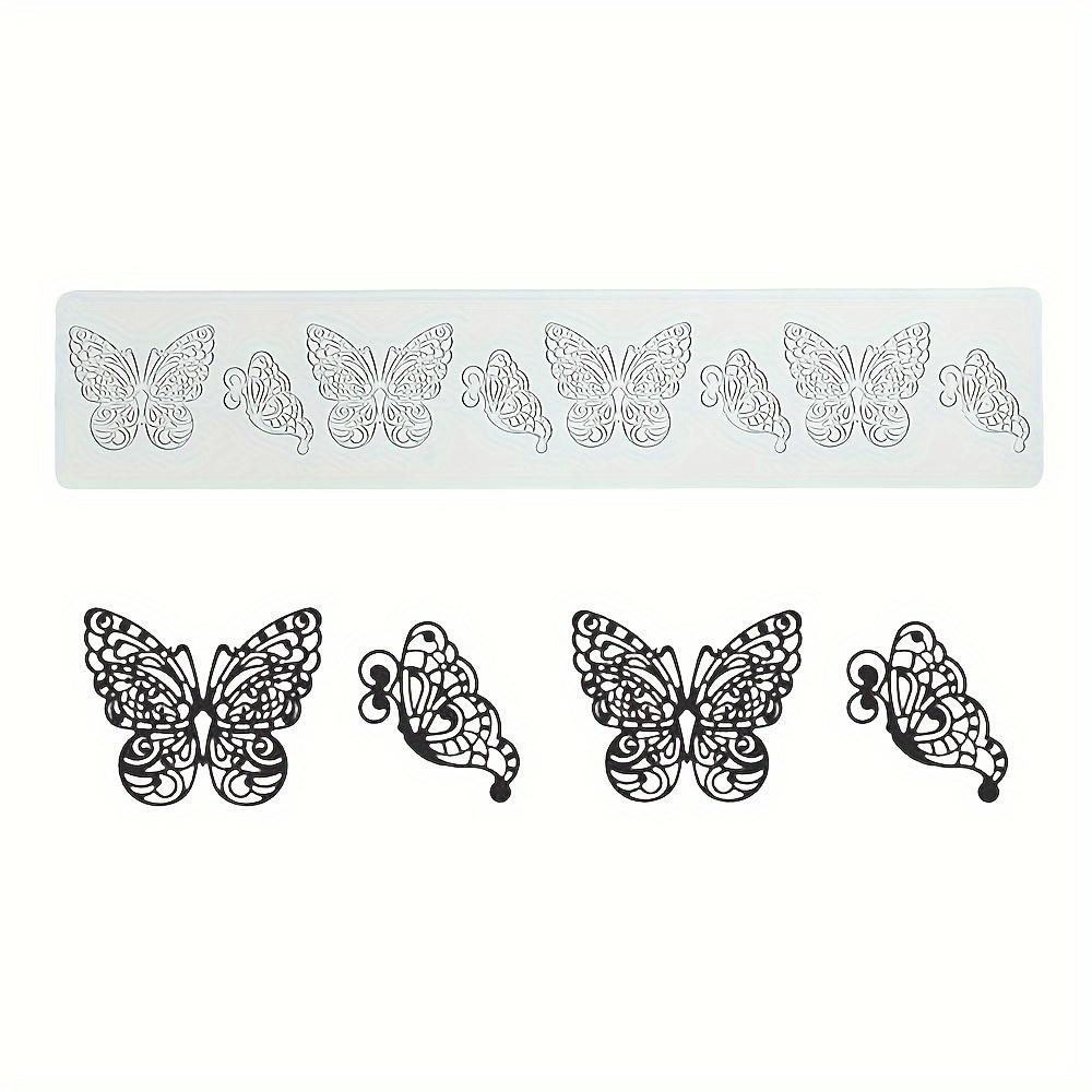 

Food Grade Silicone Fondant Lace Mat for Egg Chocolate Candy Cake Decoration - Dessert Plate Silicone Printing Mold 1