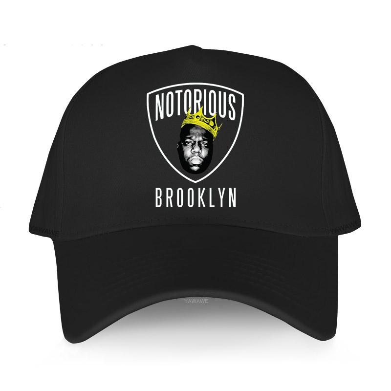 

Мужская кепка высокого качества, модные кепки Biggie Smalls Notorious BIG Crown BROOKLYN, брендовая кепка для взрослых, женские популярные бейсболки