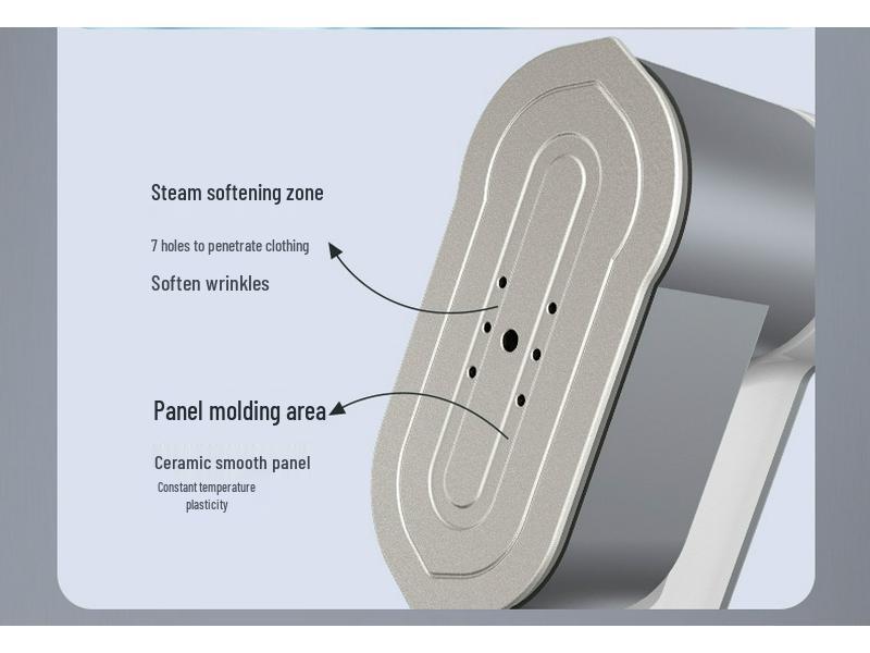 Portable High-Power Handheld Garment Steamer Iron for Travel