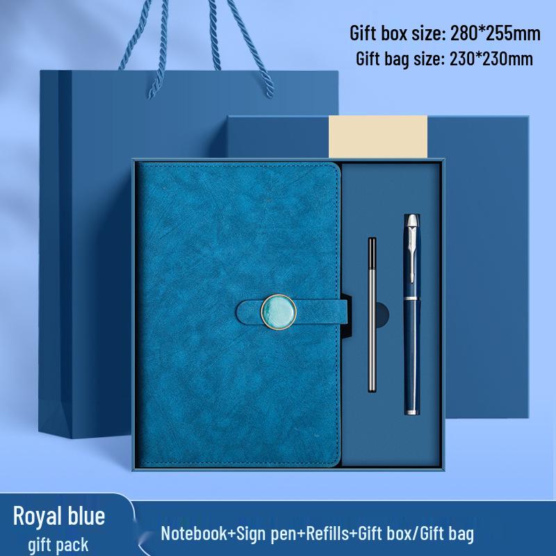 A5 Premium Business Notebook Gift Set - Stylish Stationery Souvenir with Custom Logo