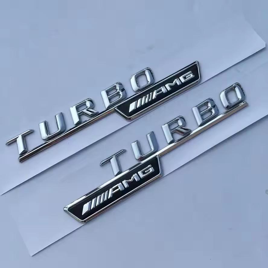 KMLB1 Car 3d Rear Letter Emblem Trunk Babg Body Sticker For Mercedes Benz AMG W204 W205 W203 W211 W212 W213 W201 W210 W124 W108