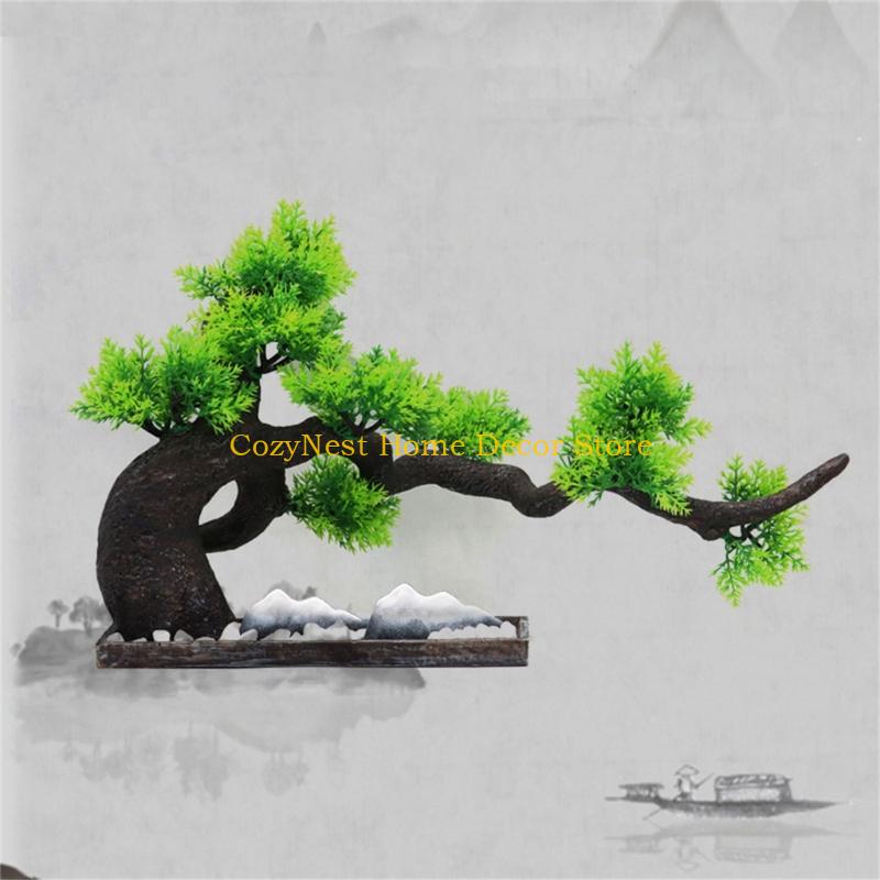 92MF Artificial Tree Plant Fishtank Ornament Water Plant Landscape For Pond Decors China Mainland