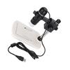 Microscopio electrónico profesional HD USB digital con soporte de medición LED y 300 aumentos de 5 MP