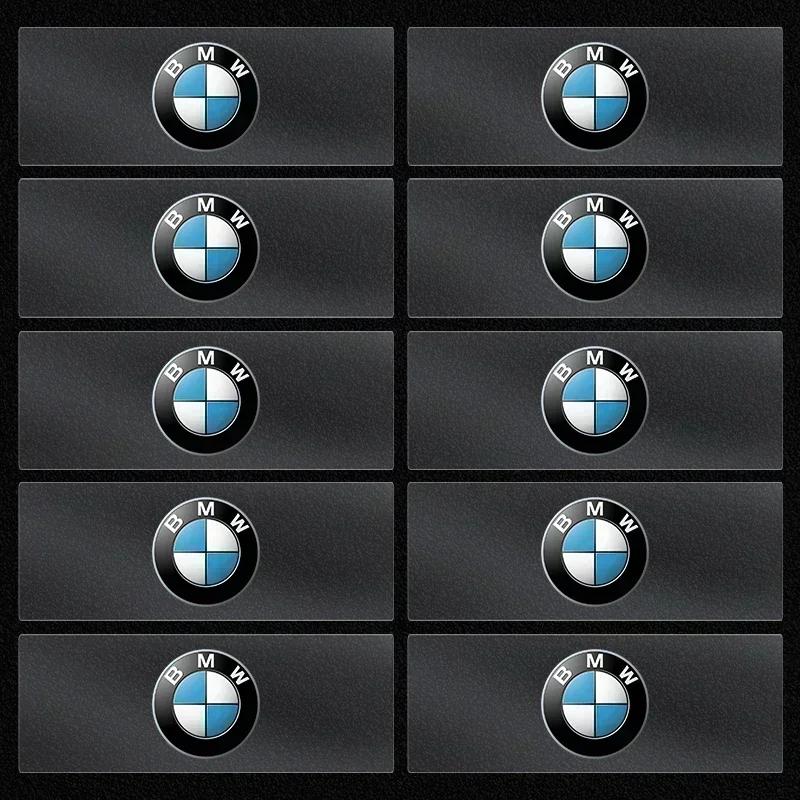 10pcs Car Interior Steering Wheel Dashboard Central Stickers Badge for Bmw Performance E46 E90 E60 F10 F30 E39 E36 E87 G30 E92 M