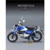 1/12 Honda Monkey 125 Alloy Racing Cross-country Motorcycle Model Metal Street Motorcycle Model Sound Light Childrens Toys Gifts