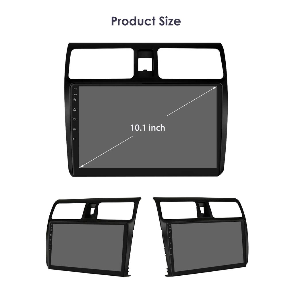 Ossuret Carplay 4G 2 Din Android 13 Car Multimedia Player for Suzuki Swift 2005-2010 Navigation GPS AutoRadio Stereo DSP BT SWC DVR Cam
