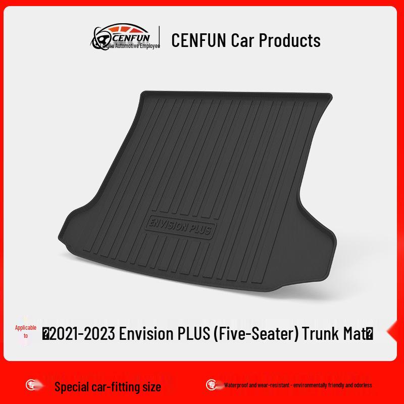 2021 Buick Enclave Trunk & Tail Box Mat - Eco-Friendly, Waterproof, Odorless, Wear-Resistant TPE