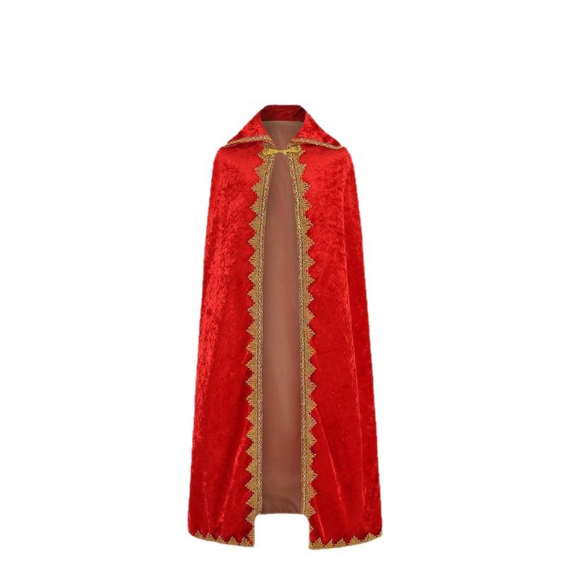 Ins Halloween Weihnachten Prinz Show Kostüm Karneval Kinder Doppel König Umhang König Umhang Cape