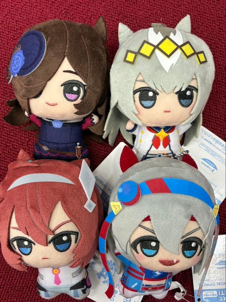Uma Musume Pretty Derby Chibigurumi Plush Keychain Vol.3 Complete Set 4