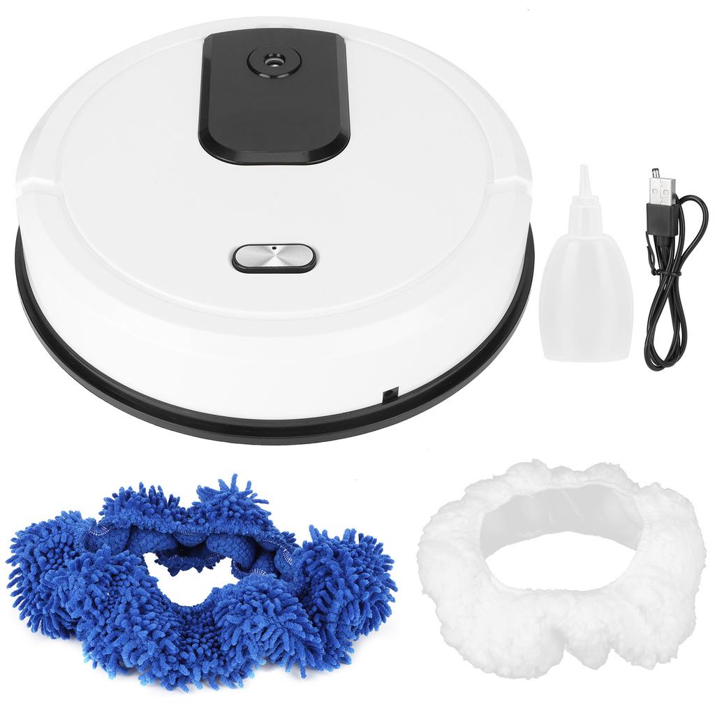 Intelligent Sweeping Robot Mini Wet Dry Dual Use Vacuum Cleaner Home Cleaning ToolsWhite