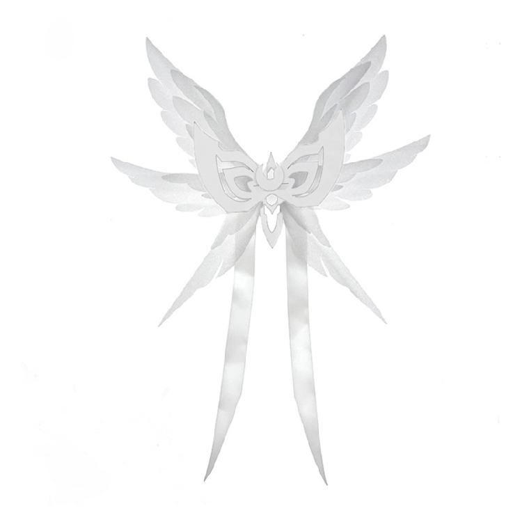 

Lovely Angel Feather Wing Hair Clip Comfortable Styling Accessory For Cosplay Parties Adult Women Photography Headpiece 1