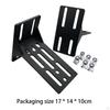 2x Awning Bracket L Shape Installation Kit Accessories Repair Part Attachment Sturdy Heavy