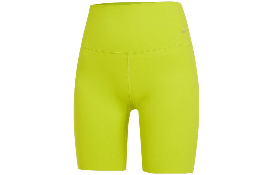 Nike Sports Shorts Women s Green Moderate Knitted Shorts DQ6004-308 M