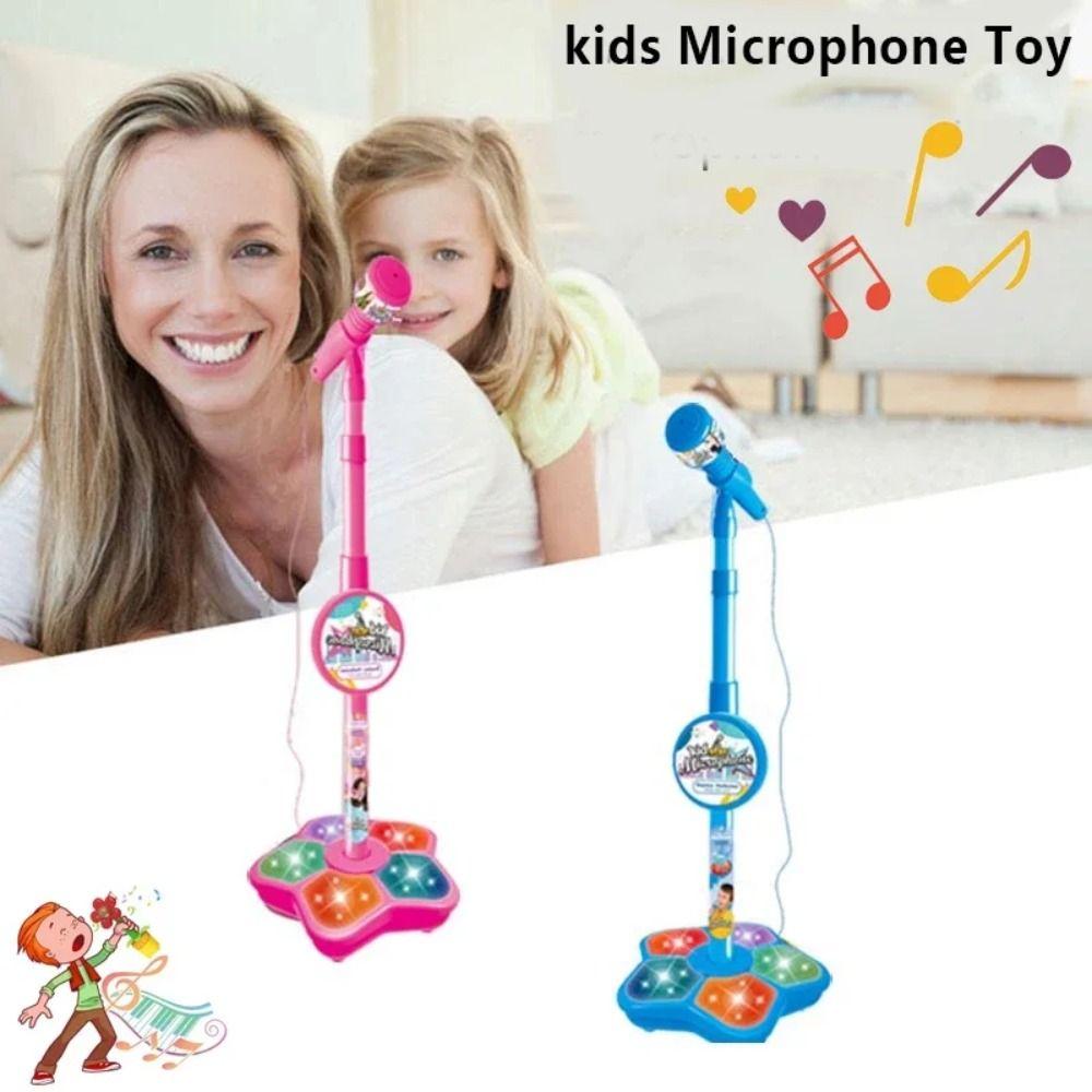 With Stand Kids Microphone Simulation Karaoke Mic New Karaoke Song Music Instrument Toys  Children
