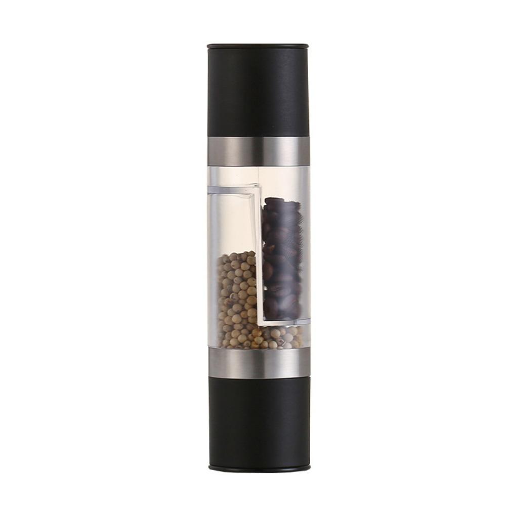 Refillable Manual Pepper Grinder Double-head Pepper Mills Sea Salt Spice Mill  Kitchen Gadgets