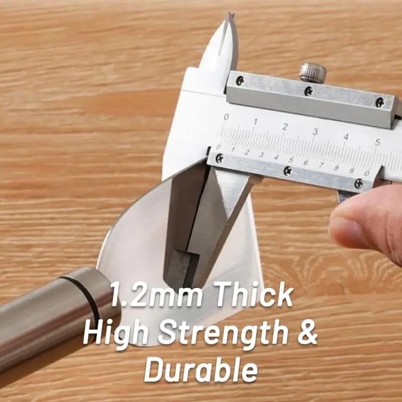 Multifunctional Stainless Steel Kitchen Cleaning Scraper Ice Thawing Scraper Oil Stain Remover Kitchen Cleaning Tool