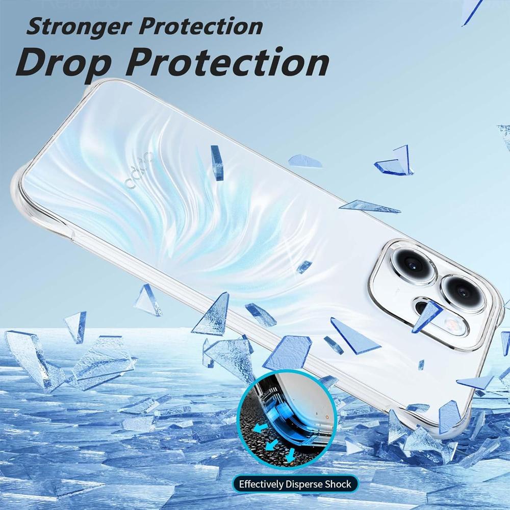 Clear Silicone Shockproof Cover Coque For OPPO Reno14 F Case Lens Protection Shell OPPOReno14 FS Reno 14 Pro 14F 14Pro 14FS 5G