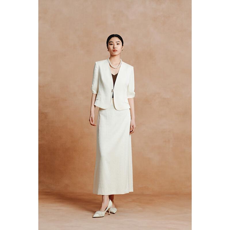 Gejin Women s Slim-fit Midi Skirt M