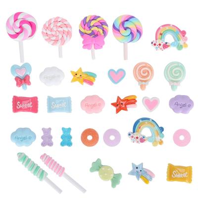 29Pcs Simulation Candy Set DIY Plastic Decoration for Phone Shell Shop Bulletin Board