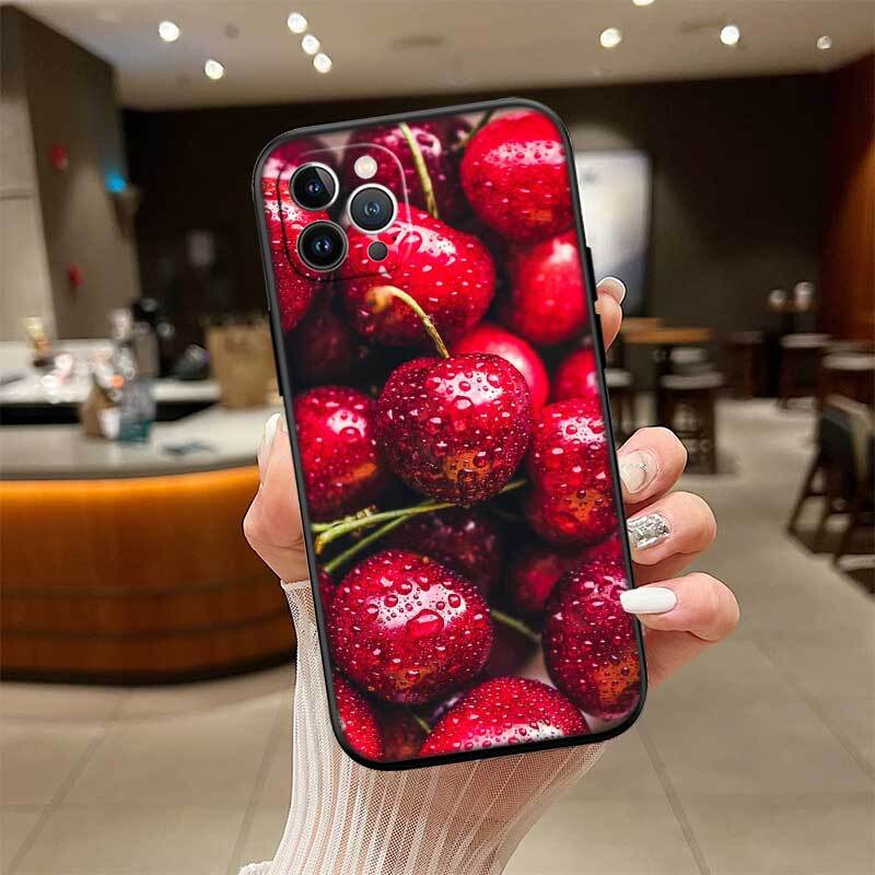 Cherry summer fruit Case for Samsung M55 M35 M15 A02 A05S A05 A06 A15 A12 A13 A10 A16 A20 A22 A24 A25 A30 A31 A32 A33 A35 A42 A50