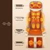 AUX Electric Back, Leg & Foot Massage Cushion with Heat CN plug (adapter included)