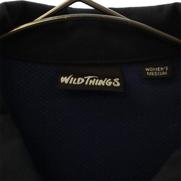 WILDTHINGS Stainless collar coat M Navy Men's Used