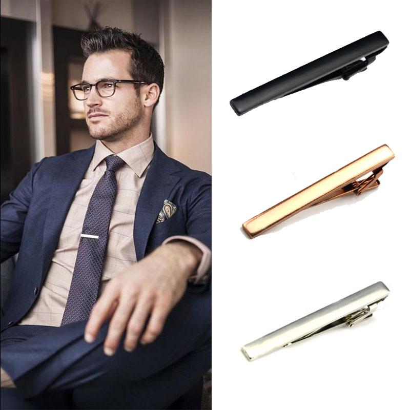 Men's Tie Clips Solid Color Business Official Wedding Tie Clipsbuy at