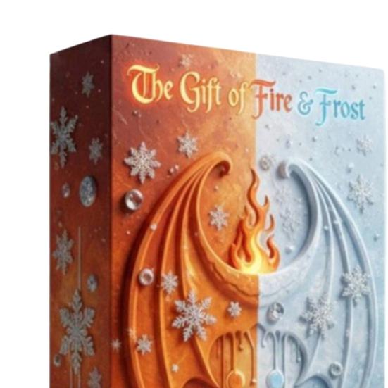 Dragon Advent Calendar 2025 24 Day Countdown Box with Acrylic Ornaments Multifunctional Viking Themed Decoration