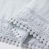 Women's Lace Embroidered Lyocell Blend Skirt Set