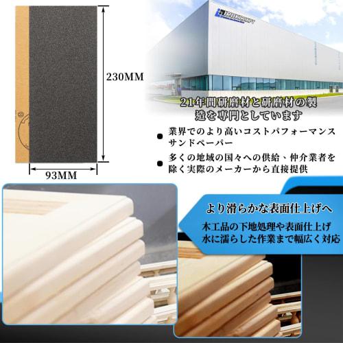 IROKCAKPT Woodworking Sandpaper Set (40 Sheets, 10 Types, #60-1000 Grit) Waterproof Sandpaper for Woodworking, DIY, Metal Polishing, Cars, and Kitchen