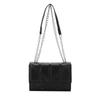 Stylish Pu Material Women's Chain Shoulder Bag Trendy Small Square Purse For Daily Use