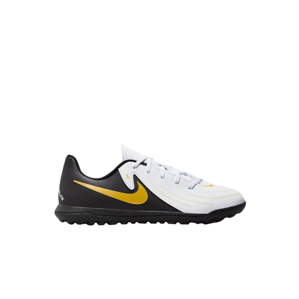 (jr) Nike Phantom Gx 2 Club Tf White Metallic Gold Coin