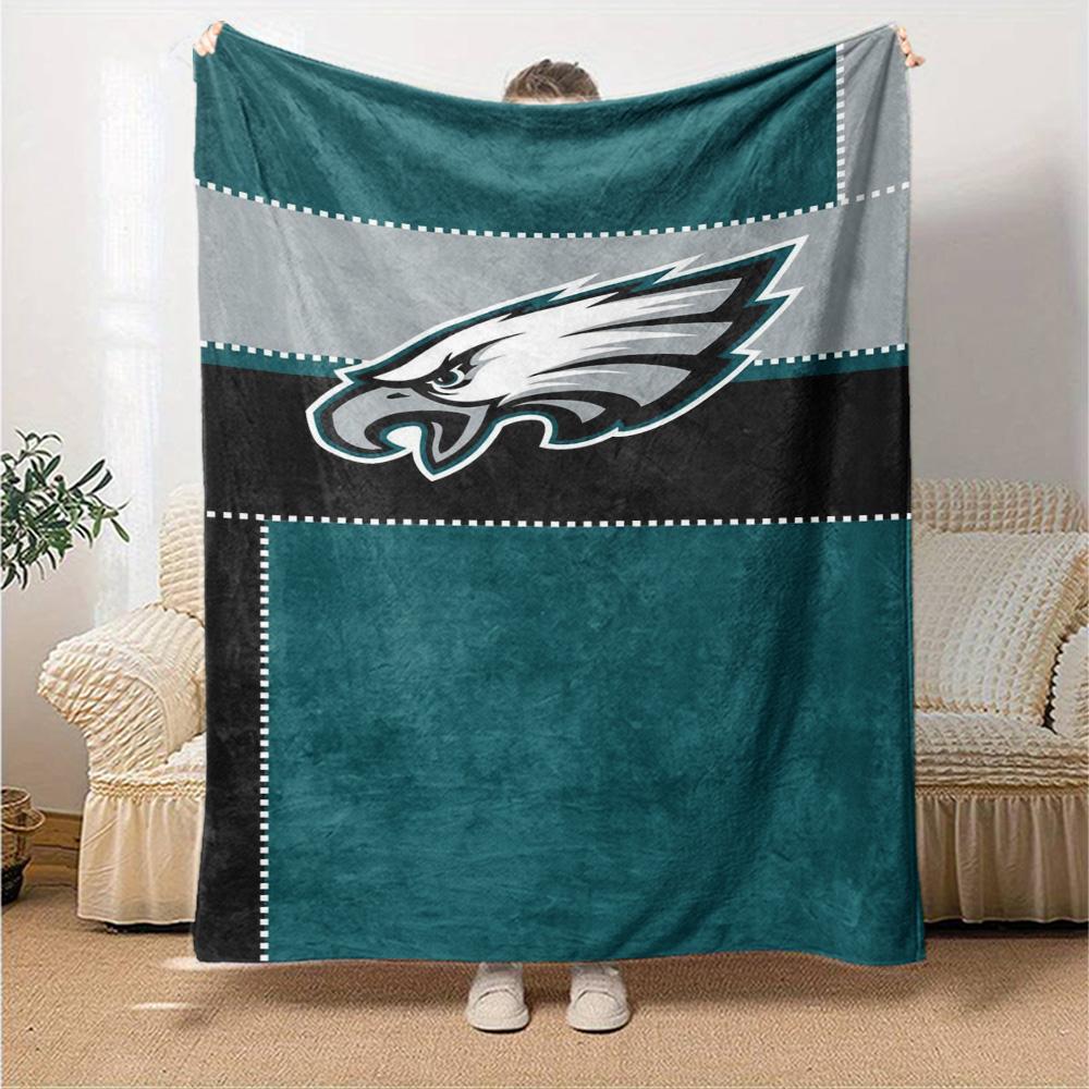 Philadelphia Eagles Blanket Soft Warm Cozy Suitable For Office Bed Livingroom Four Seasons Universal Playful Design