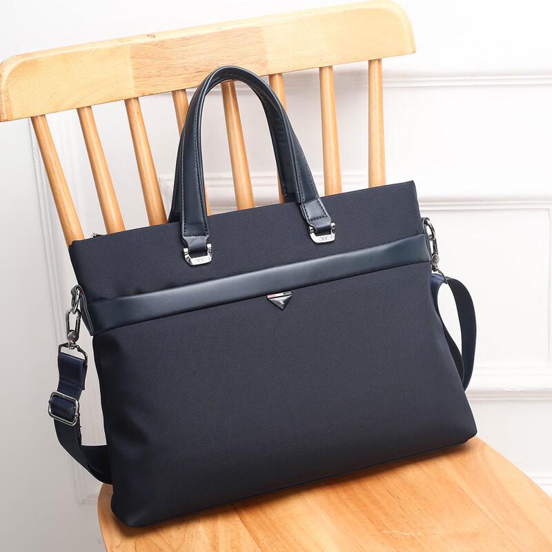Men's Business Casual Oxford Fabric Crossbody Handbag