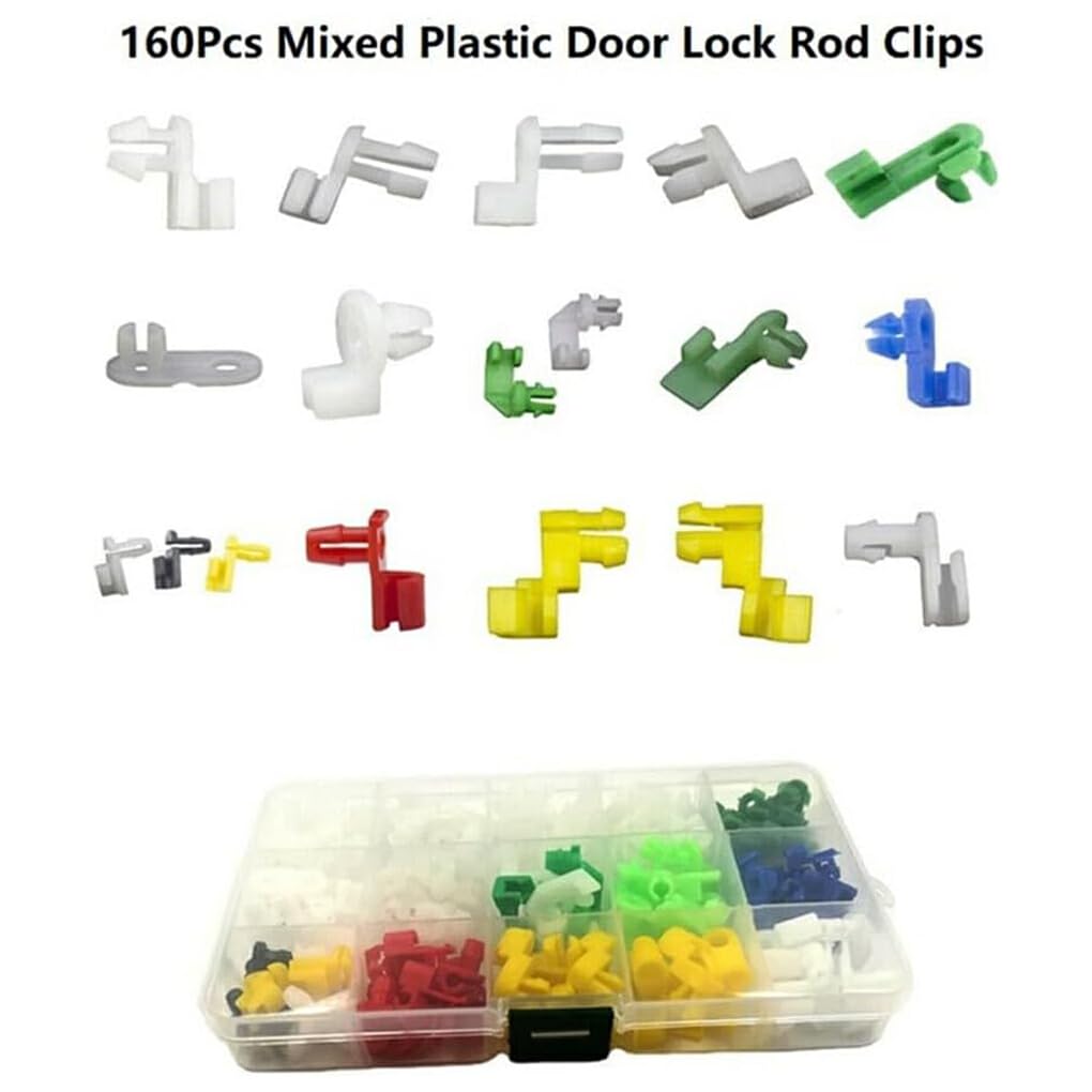 eexuujkl Car Wire Clip Easy Installation Door Lock Rod Clip