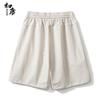 Men's Ice Silk Multi-Pocket Casual Shorts