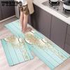 Kitchen Rugs Print Non-Slip Thick Cushioned Kitchen Mat Comfort Standing Mat for Kitchen