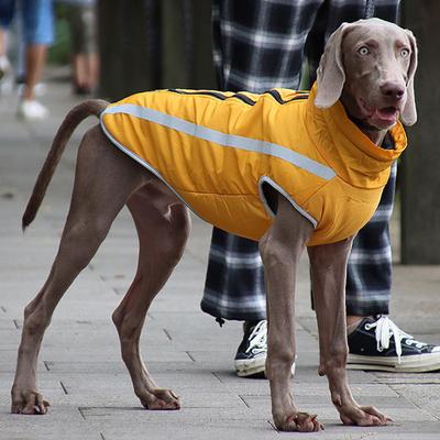 Odblaskowe ubrania dla dużych psów Wiatroszczelna kurtka dla dużych psów Pitbull Greyhound Wheeling Dog Clothing ropa de perros