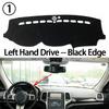 Car Dashboard Cover Avoid Light Pad Instrument Panel Mat Case Carpets for Jeep Grand Cherokee WK2 2011-2019