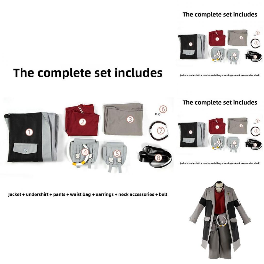 Enjin Engine Waste Abyss Cosplay Costume For Anime Fans With Polyester Fabric For Role Play