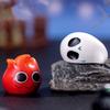 Festival Miniature Pumpkin Ghostly Bat Elf Statue Resins Figurines Statue Halloween Desktop Decoration for Party Display