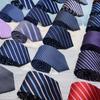 Men'S Dress Business Casual Professional Groom Wedding Best Man Striped Jacquard Fine Gentleman Men'S Premium Tie