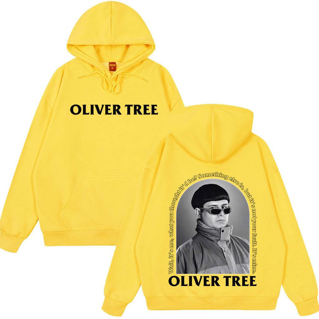 Oliver Tree Pop Rock Zenei Grafikus Kapucnis Pulóver Férfi Női Divat Hip Hop Pulóver Téli Alkalmi Gótikus Punk Pulóverek Streetwear